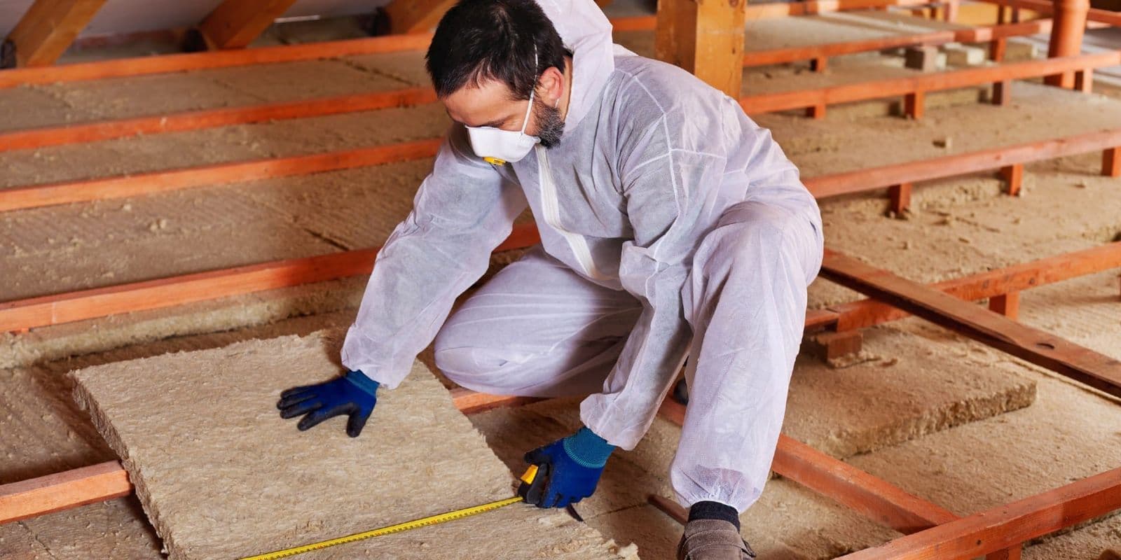 Manta de lana de roca